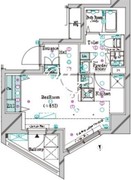 ガリシア大塚駅前 603 間取り図