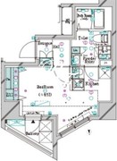 ガリシア大塚駅前 803 間取り図