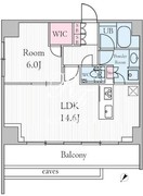 アーバンパークグラン代官山 306 間取り図