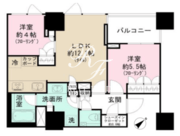 パークコート千代田四番町 812 間取り図