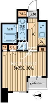 KDXレジデンス東新宿 909 間取り図