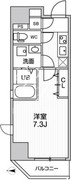 江戸川橋ステーションレジデンス 1101 間取り図