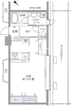 プライムアーバン豊洲 908 間取り図