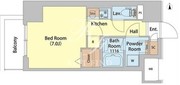 サイオン町屋 408 間取り図