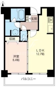 エスティメゾン錦糸町 804 間取り図