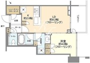 ブランズタワー芝浦 806 間取り図 ?>