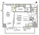 ミレーネ四谷レジデンス 1001 間取り図