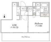 ミリアレジデンス馬込 408 間取り図