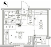 シーフォルム門前仲町 306 間取り図